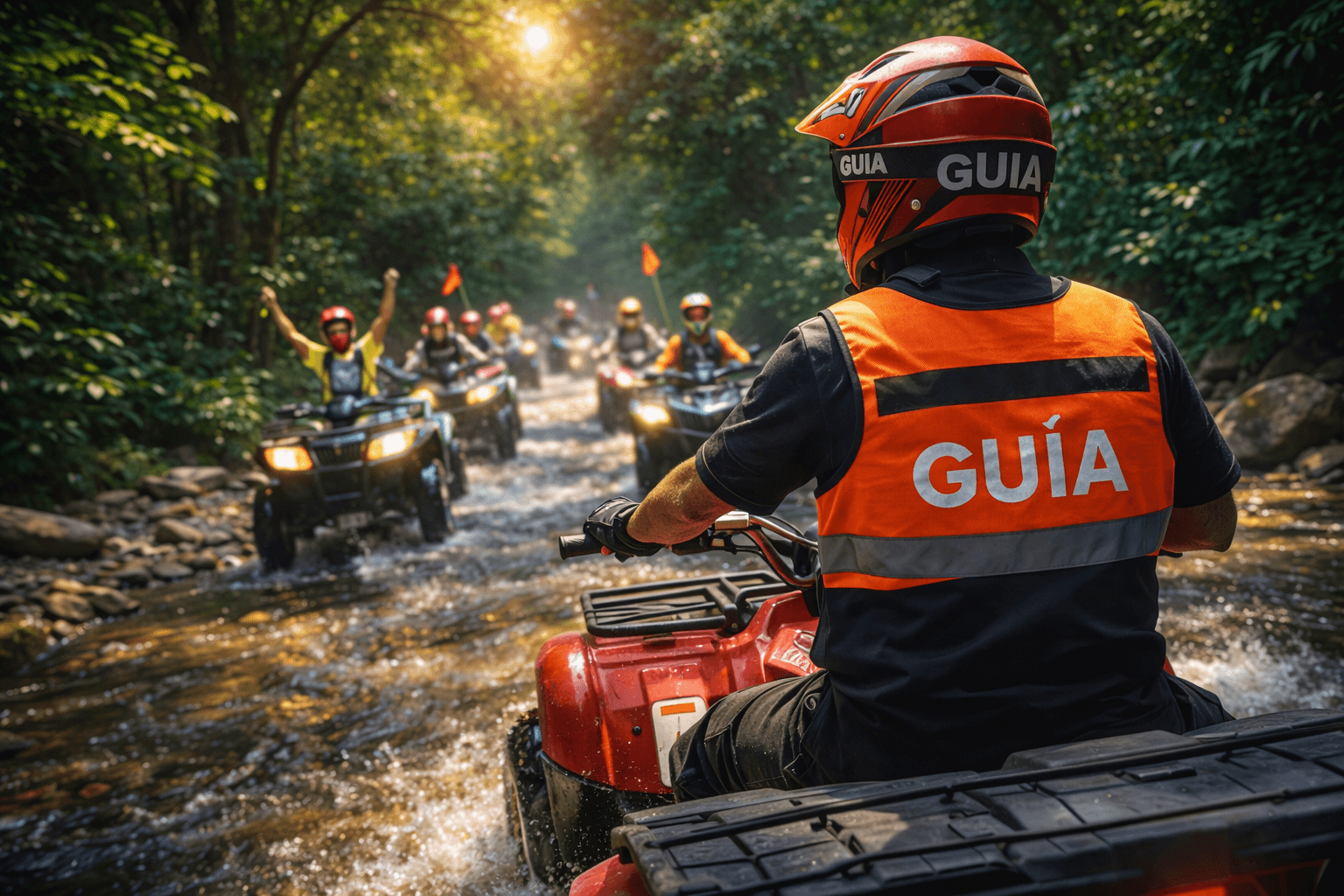 Tour guiado en cuatrimoto