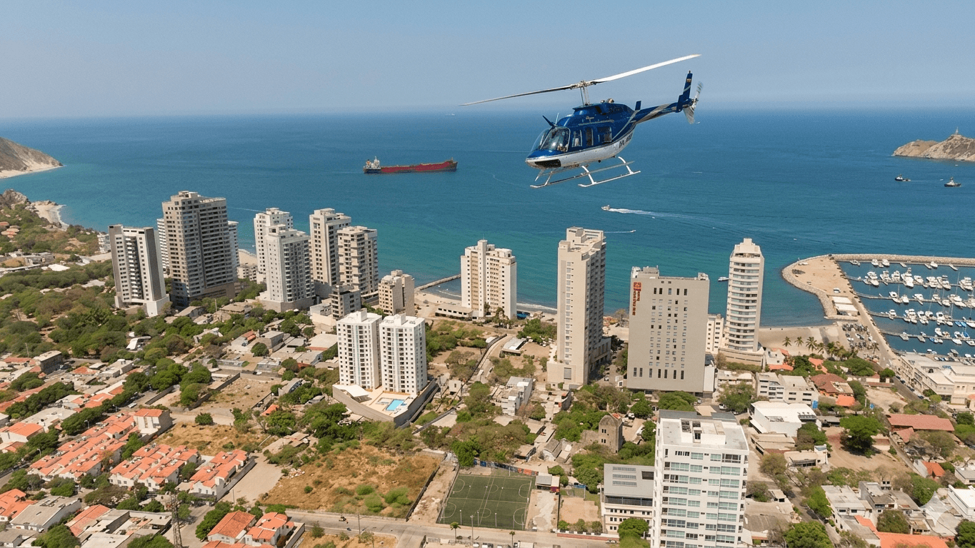 Paseo panorámico en helicóptero